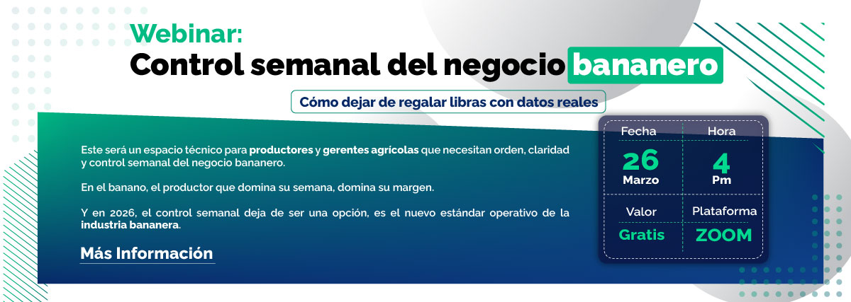 Control Semanal Finca Bananera